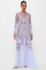 Lilac Paisley Hypnotic Sheath Dress