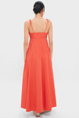 Persimmon High Garden Maxi Dress