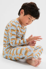 Tigers Kids Bamboo Pj Set