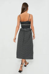 Multi Maia Floral Print Smocked Sleeveless Dress