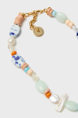 Blue Multi Lupe Necklace