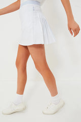 Seersucker 4 Way 15 Inch Stretch Skort