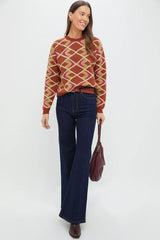 Brown Half-Light Crewneck