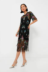 Multi Sequin Bethany Lace T-Shirt Dress