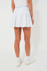 Seersucker 4 Way 15 Inch Stretch Skort