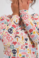 Journal Doodle Bamboo PJ Set