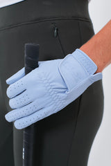 Blue Lagoon Leather Golf Glove