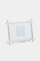 5x7 Bamboo Silver Frame
