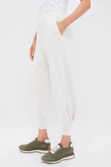 Ivory Marl Fleck The Relaxed Pant 25