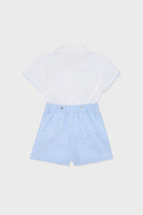 Light Blue Carlina Baby Boy Set