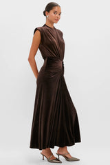 Exclusive Chocolate Al Dress