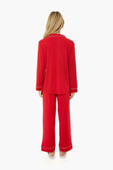 Haute Red Boxed Long PJ Set