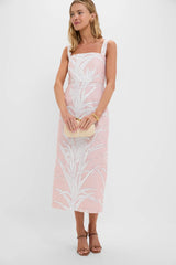 Pink Crystal Mava Earrings