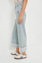 Airway Cloud Taylor Cropped High Rise