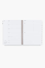 2024 Natural Linen Yearly Task Planner