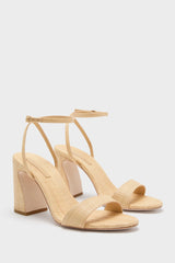 Natural Straw Malia Heels