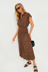 Scattered Geo La Cupola Smocked Dress
