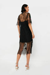 Multi Sequin Bethany Lace T-Shirt Dress