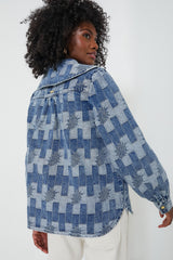 Patchwork Denim Bowhill Shirt