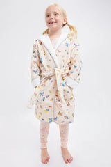 Blush Peach Madame Butterfly Robe