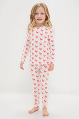 Pink Chickens Kids Bamboo Pj Set