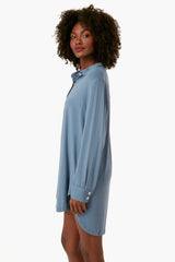 Coastal Blue Gisele Boyfriend Sleepshirt