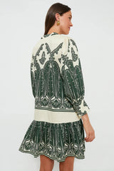 Parrots Pine Chicala Mini Dress