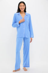 Cornflower Gisele Long PJ Set