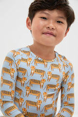 Tigers Kids Bamboo Pj Set