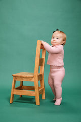 Pink Amaya Merino Baby Knitted Set