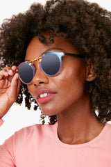 Opal 24K St Louis Mirrored Sunglasses