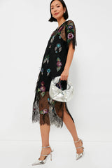 Multi Sequin Bethany Lace T-Shirt Dress