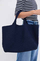 Ink Blue St Barths Large Tote