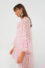 Baby Pink Dandelion Coverup