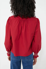 Wine Nicole Shirt Long Sleeve