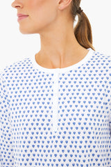 Blue Hearts Pajamas