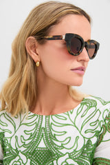 Tortoise Paoli Sunglasses