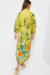 Yellow Cresida Shirtdress