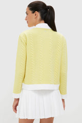 Lemongrass Cable Charley Cardigan