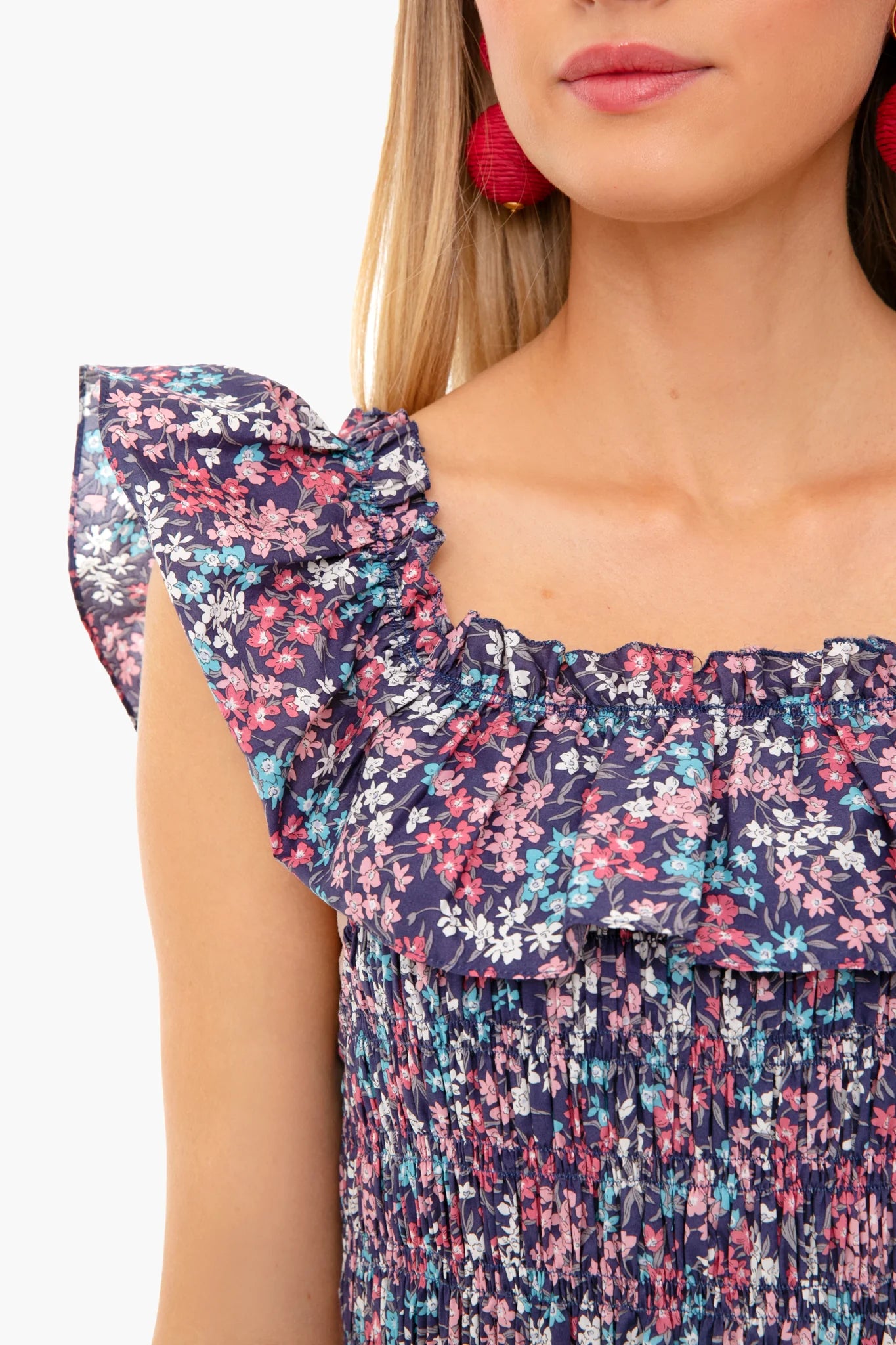 Pink Lissa Liberty Ruffle Dress