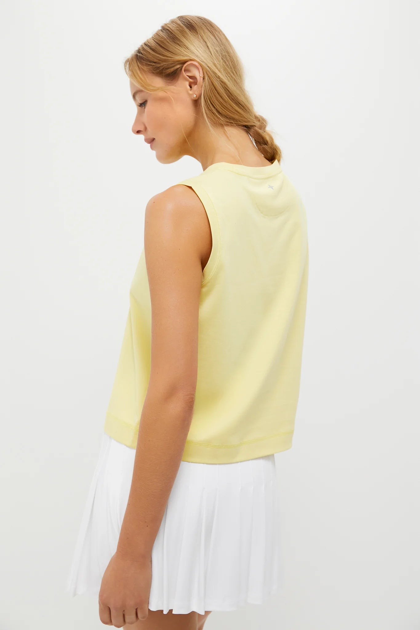 Lemongrass Performance Cotton Sasha Tank