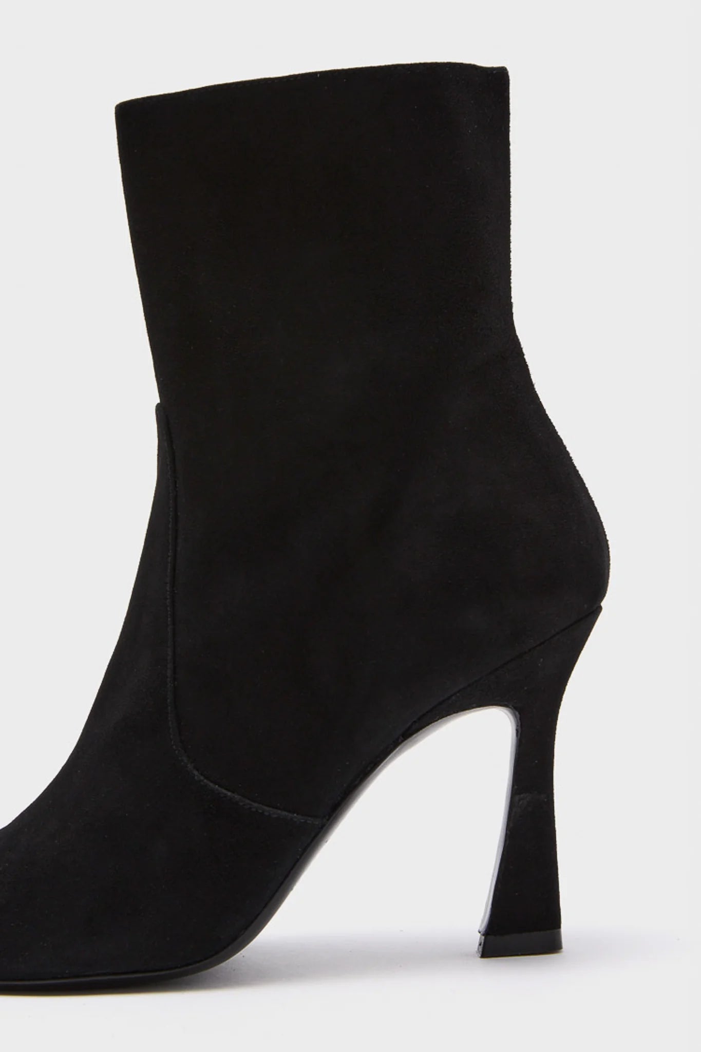 Black Vinnie 85 Zip Booties