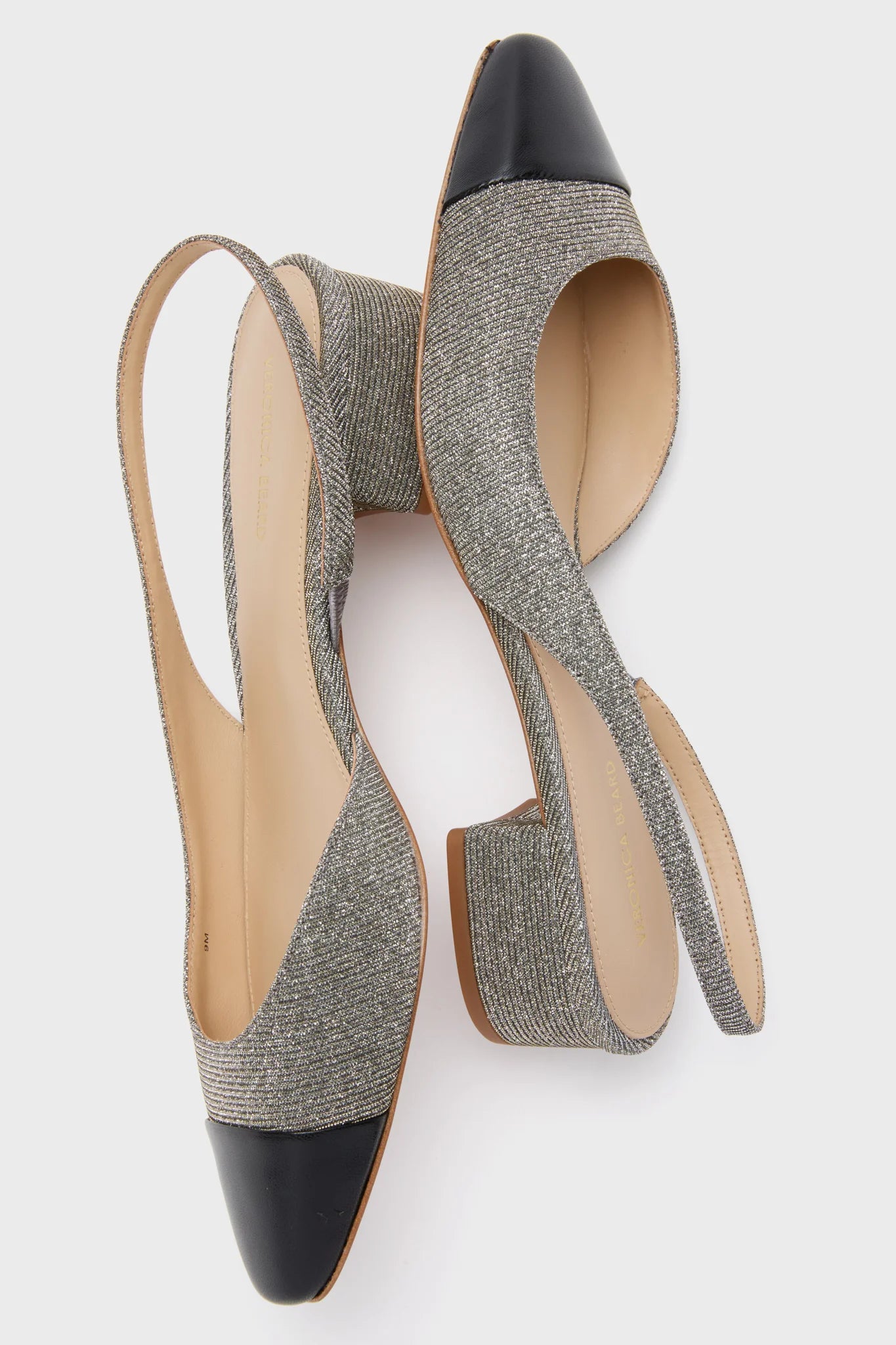 Multi Black Cecile Sling Back Heels