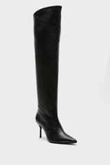 Black Sebastian Over The Knee Boot