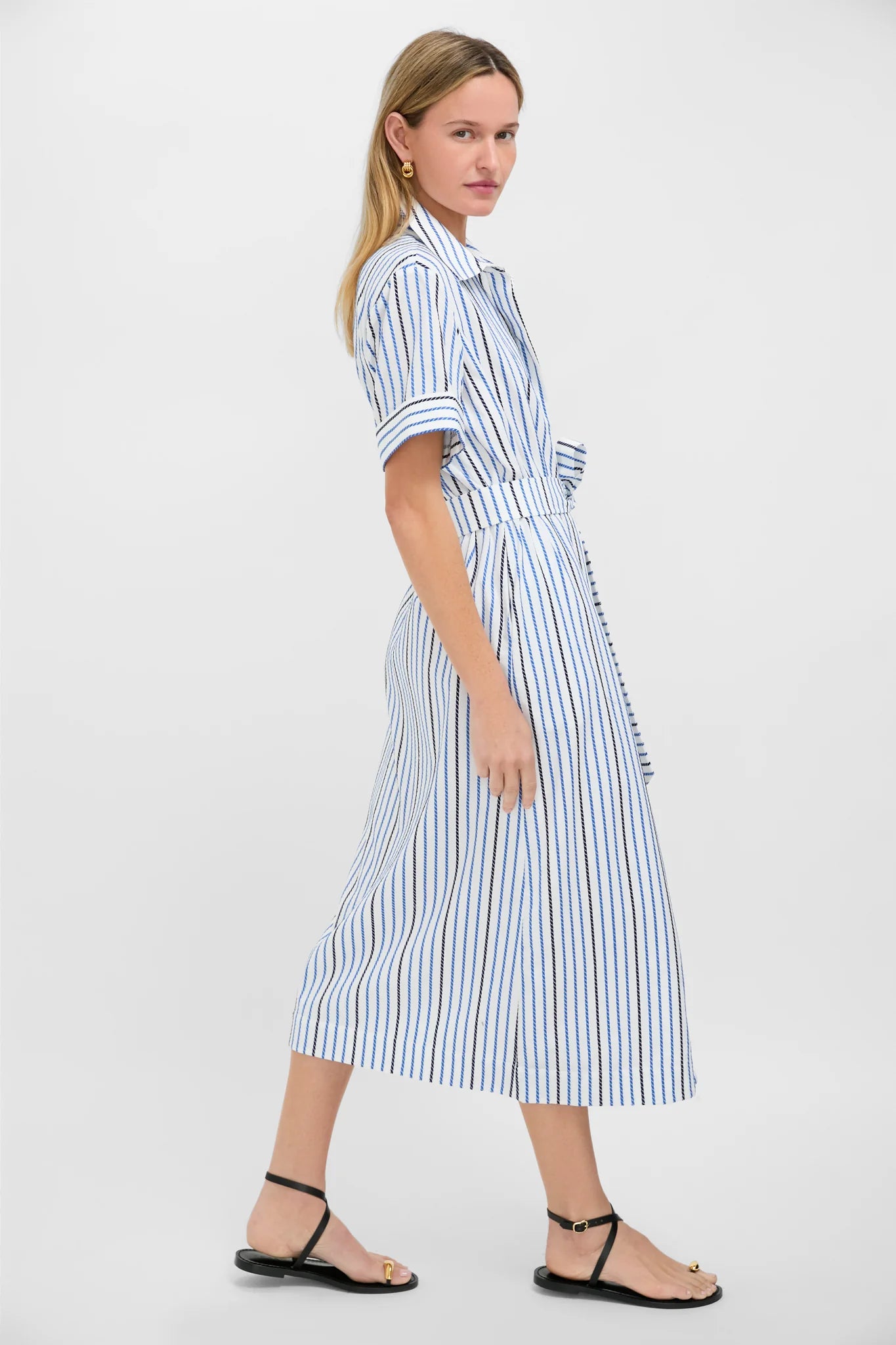 High Tide Jacquard Stripe Arie Dress
