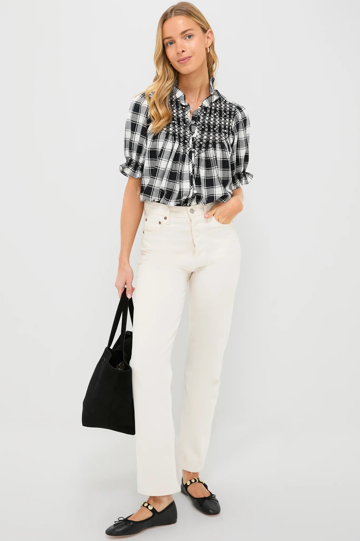 Black with Charms Chiara Mary Janes