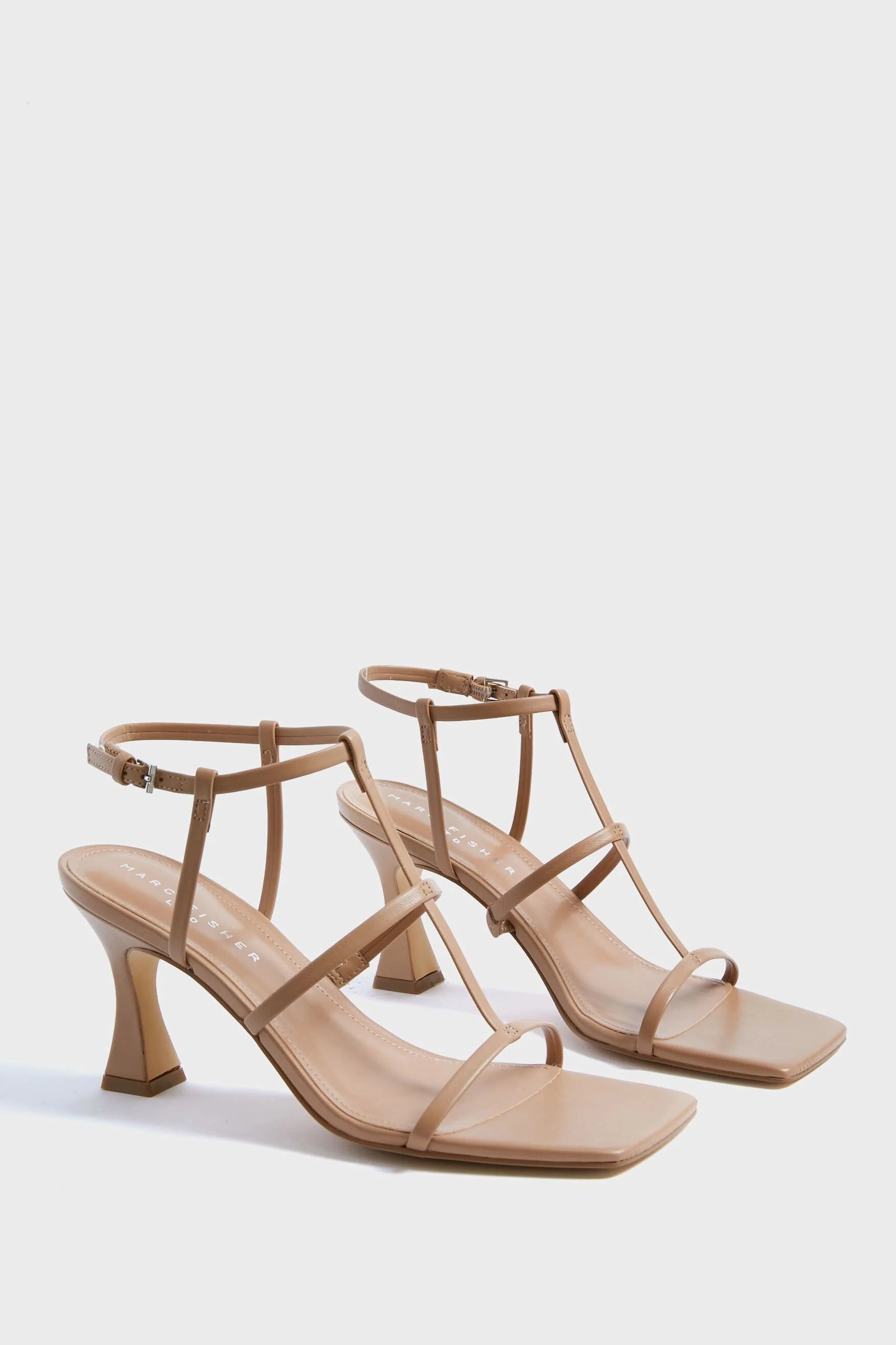 Medium Natural Dennie Heels