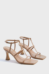 Medium Natural Dennie Heels