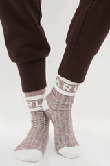 Acorn Marl Spencer Sock