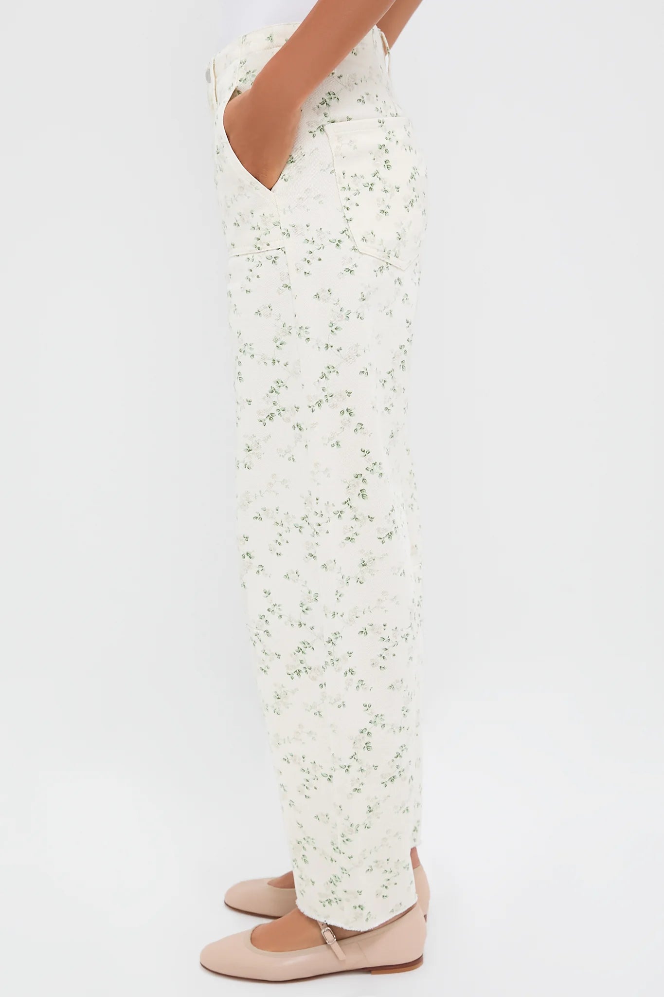 Lemon Floral Utility Soft Barrel